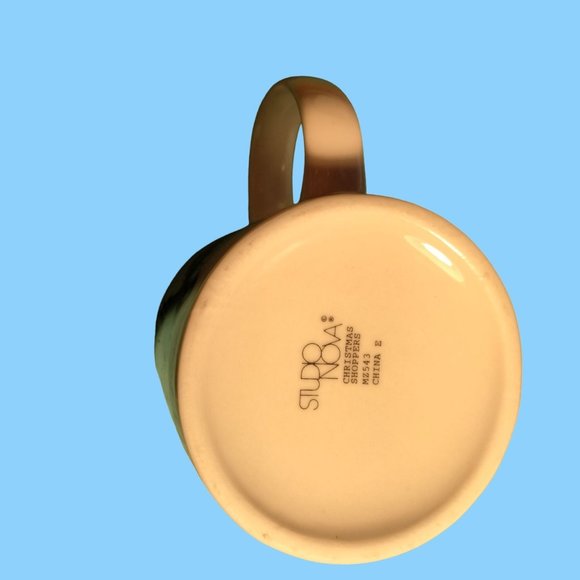 Studio Nova Christmas Coffee Cup Victorian Scene Shopping Christmas Tree - Picture 7 of 9